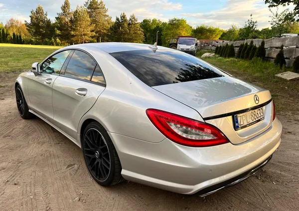 samochody osobowe Mercedes-Benz CLS cena 78990 przebieg: 168000, rok produkcji 2010 z Szczecin